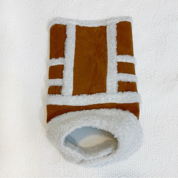 Dog Sherpa Fleece Vest Coat - Picture 7 of 8